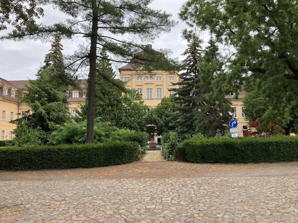 "Ferienwohnung Am Schloss" - Ferienwohnung Mit Blick Auf Das Barbyer Schloss, 5 Gehminuten Bis Zur Elbe Ngoại thất bức ảnh